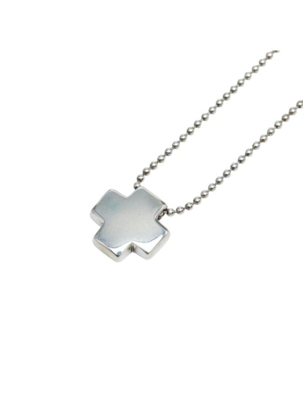 Tiffany & Co Roman Cross Necklace Silver